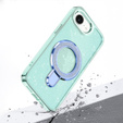 Η θήκη iPhone 16e, Glittery Magnetic Kickstand, μπλε