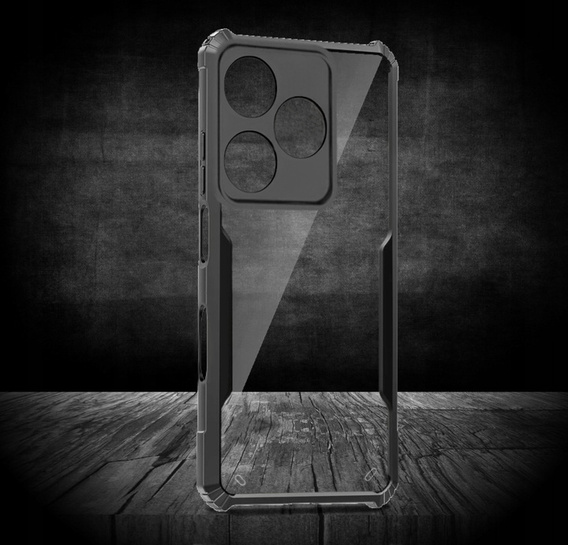 Θήκη για Honor 400 Lite, AntiDrop Hybrid, μαύρη