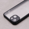 θήκη για το iPhone 13, Magnetic Dual Glass, μαύρη
