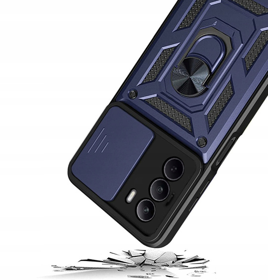 Θήκη για Realme C71, CamShield Slide, μπλε