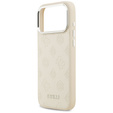 GUESS Peony Hot Stamp Script MagSafe θήκη για iPhone 17 Pro Max