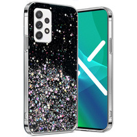 Θήκη για Samsung Galaxy A13 4G, Glittery, μαύρη