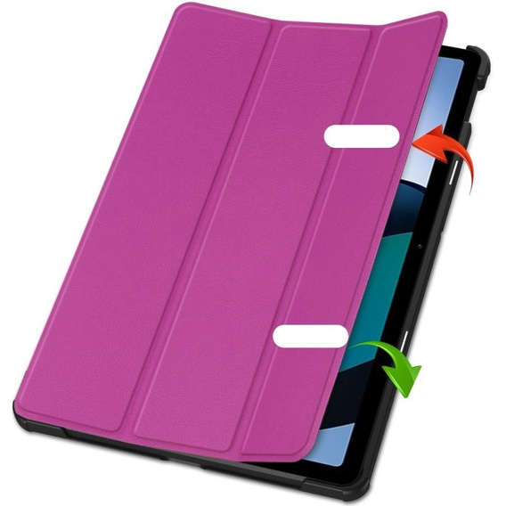 Θήκη για Xiaomi Redmi Pad SE 11", Smartcase, μωβ