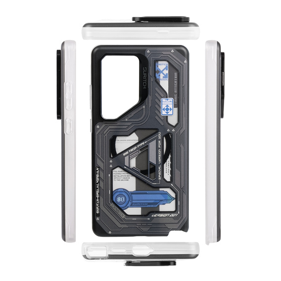 Θήκη για Samsung Galaxy S23 FE, Suritch Full Body για MagSafe, cyber punk
