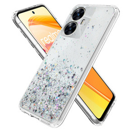 Θήκη για Realme C55, Glittery, διαφανής