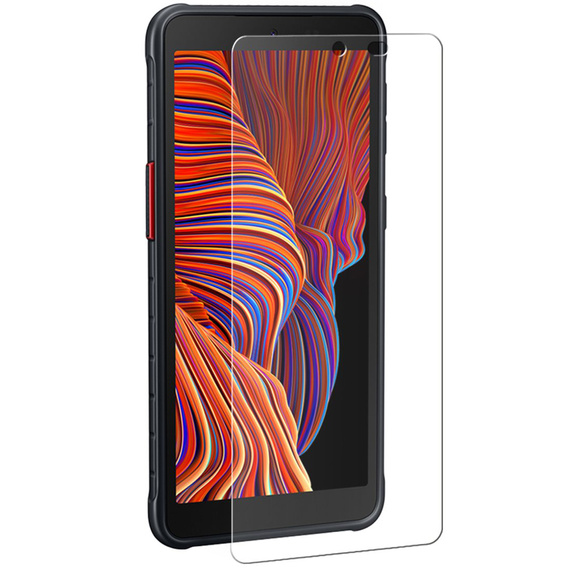 2x Μετριασμένο γυαλί για Samsung Galaxy Xcover 5, ERBORD 9H Hard Glass στην οθόνη