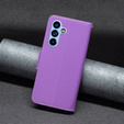 Θήκη με πτερύγιο για Samsung Galaxy A54 5G, Wallet Litchi Magnet, μωβ