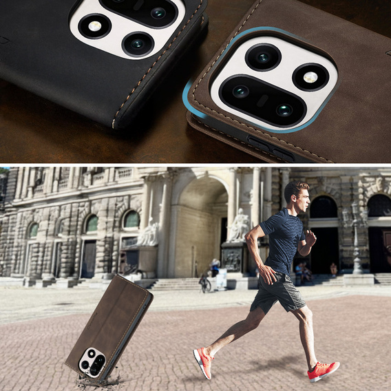 CASEME θήκη με πτυσσόμενο κάλυμμα τύπου πορτοφολιού για OnePlus 15