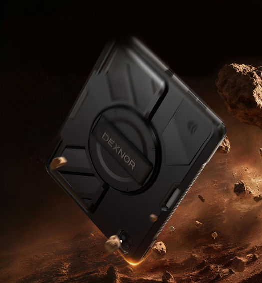 Θήκη Dexnor 360° με ιμάντα και θήκη για γραφίδα για iPad Pro 13" 2024 (7ης γενιάς)