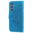 Θήκη με πτερύγιο για Samsung Galaxy M34 5G, Mandala Flower, μπλε