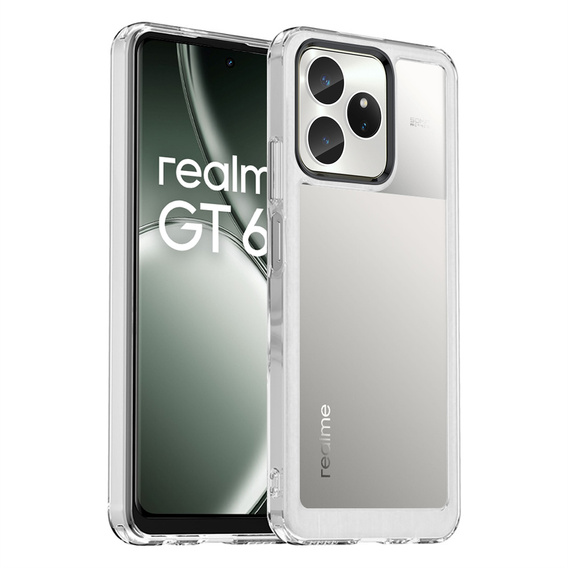 Θήκη για Realme GT 6 / 6T, Fusion Hybrid, διαφανής