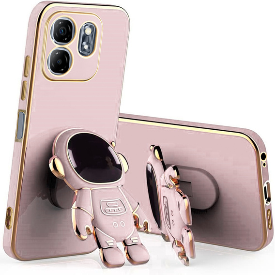 Θήκη για Infinix Hot 50i 4G, Astronaut, ροζ