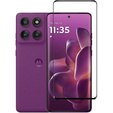 Μετριασμένο γυαλί 3D για Motorola Edge 60 Pro, μαύρο πλαίσιο