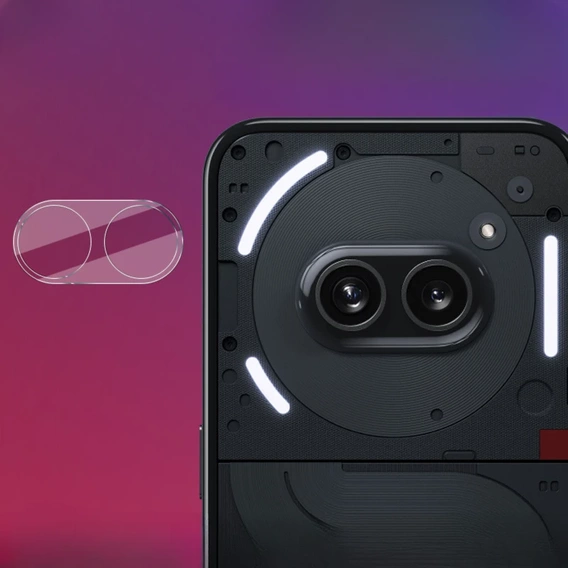 Μετριασμένο γυαλί για κάμερα για το Nothing Phone 2a, διαφανής