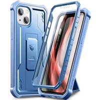 Θωρακισμένη θήκη για iPhone 13 / 14, Dexnor Full Body, μπλε