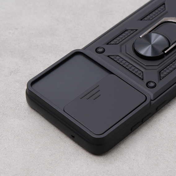 Θήκη για Motorola Moto G84 5G, CamShield Slide, μαύρο