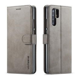 Θήκη με πτερύγιο για Huawei P30 Pro, LC.IMEEKE, γκρι