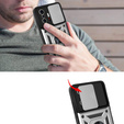 Θήκη για Xiaomi 11T / 11T Pro, CamShield Slide, ασημένιο