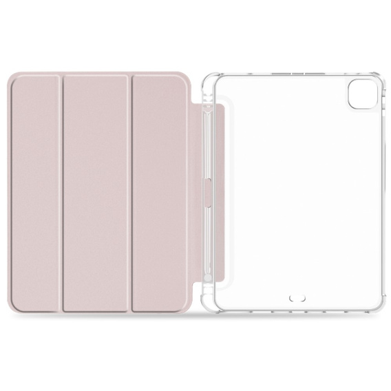 Θήκη για iPad Pro 11 2022 / 2021 / 2020, Smartcase Hybrid, με χώρο για γραφίδα, ροζ