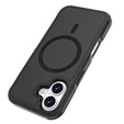Θήκη MagForce για iPhone 17, για MagSafe, θωρακισμένη, μαύρο