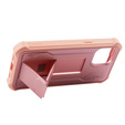 Θωρακισμένη θήκη για iPhone 13 mini, Dexnor Full Body, ροζ rose gold