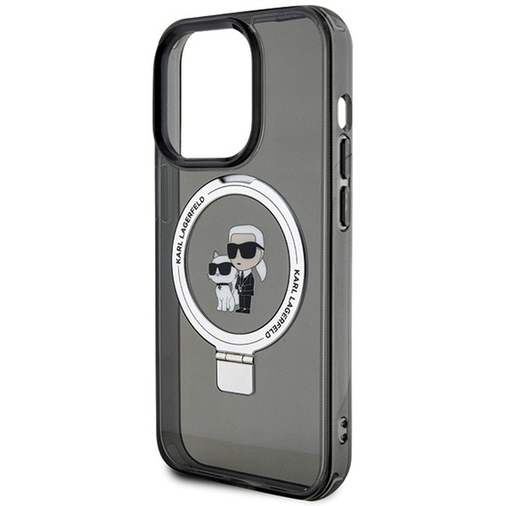 Θήκη Karl Lagerfeld Ring Stand Karl & Choupette MagSafe για iPhone 15 Pro