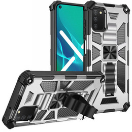 Θήκη για Samsung Galaxy A03s, Armor Kickstand, λευκή