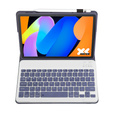 Θήκη πληκτρολογίου Bluetooth για Lenovo Idea Tab 11" 2025 TB336FU TB336ZU, μοβ