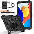 Παιδική θήκη για Xiaomi Redmi Pad SE 8.7", θωρακισμένη με λουράκι, μαύρη