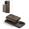 Θήκη για iPhone 14 Pro, DG.MING 2in1, καφές