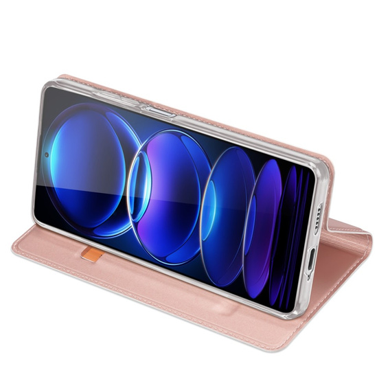 Dux Ducis Θήκη για Xiaomi Redmi Note 12 Pro+ 5G, Skinpro, ροζ rose gold