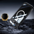 Θήκη Shockproof με γυαλί, για MagSafe για Google Pixel 10a, μαύρη
