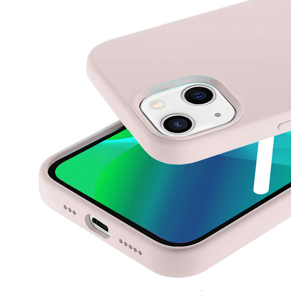 Θήκη για iPhone 14, Silicone Lite, ροζ