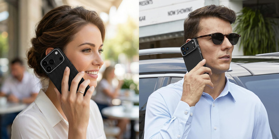 ERBORD Full Kevlar θήκη για MagSafe για iPhone 17 Pro