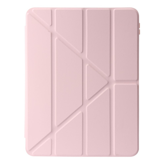 Θήκη για iPad 10.9" 2022 (10 gen.), Origami, ροζ rose gold