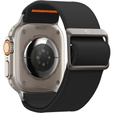 Pasek z Etui SPIGEN do Apple Watch 7 / 8 45mm, Metal Fit Pro, Szary