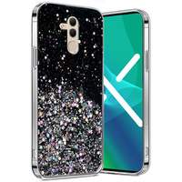 Θήκη για Huawei Mate 20 Lite, Glittery, μαύρη