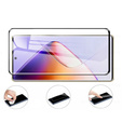 Μετριασμένο γυαλί 3D για Infinix Note 40 Pro Plus, μαύρο πλαίσιο
