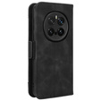 Θήκη με πτερύγιο για Honor Magic 7 Pro, Card Slot, μαύρη