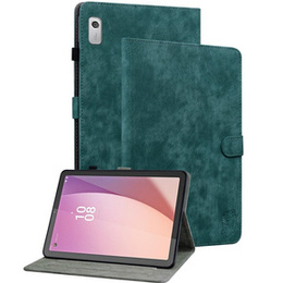 Θήκη για Lenovo Tab M9, Wallet Pen Slot, πράσινη