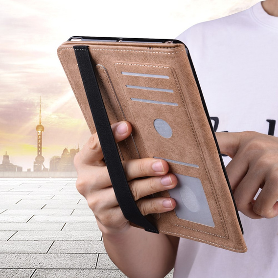 θήκη για Samsung Galaxy Tab A9, Classic, με υποδοχή γραφίδας, μαύρη