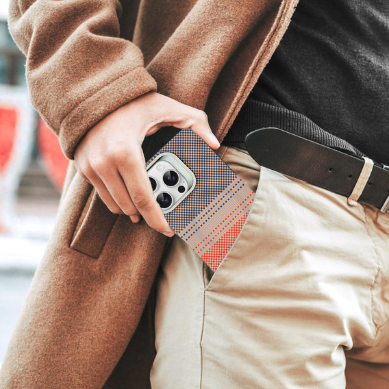 Θήκη για iPhone 15 Pro Max, Πλαίσιο Kickstand, για MagSafe, Sunset Grey