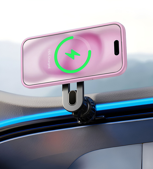 Θήκη για iPhone 13, για MagSafe, ERBORD Μatt Case, ροζ + Γυαλί οθόνης