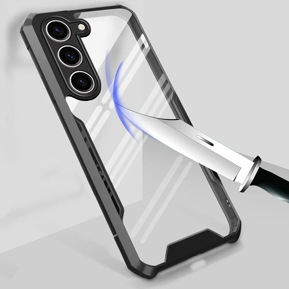 Θήκη για Samsung Galaxy S24 FE, AntiDrop Hybrid, μαύρη