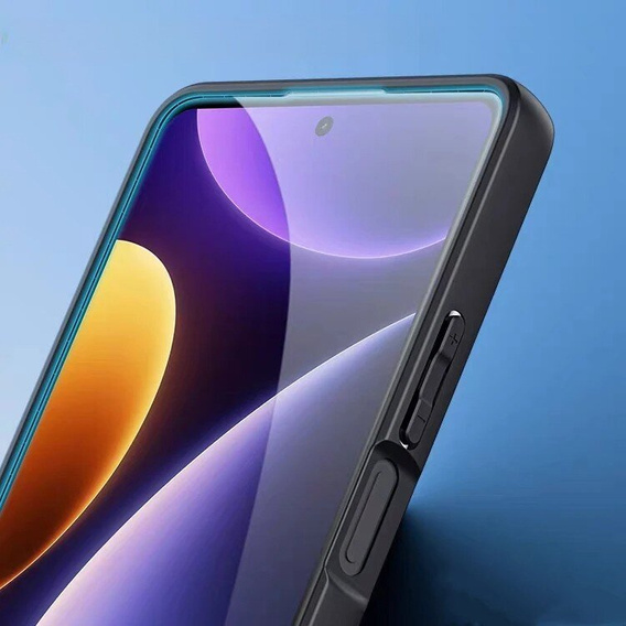 Θήκη για Xiaomi Redmi Note 13 Pro 4G / Xiaomi Redmi Note 14S / Xiaomi Poco M6 Pro 4G, Fusion Hybrid, με προστασία κάμερας, διαφανής / μαύρη
