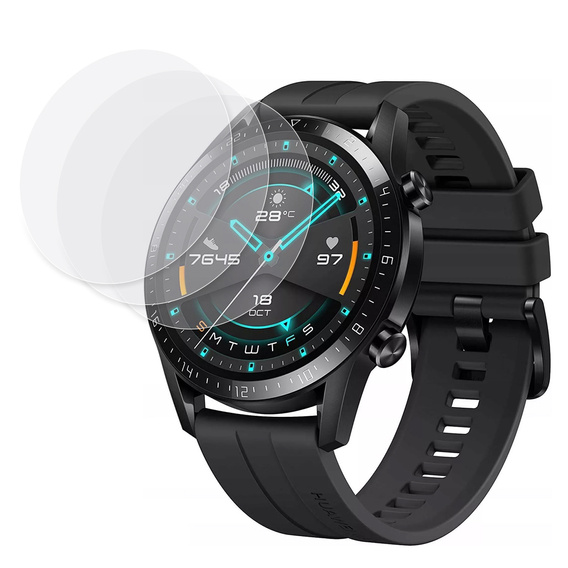 3x Φύλλο υδρογέλης ERBORD για Huawei Watch GT 2 46mm