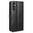 Θήκη με πτερύγιο για Samsung Galaxy M34, Crazy Horse Wallet, μαύρη