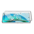Mocolo Full Glue μετριασμένο γυαλί για Honor Magic 6 Lite 5G, μαύρο πλαίσιο