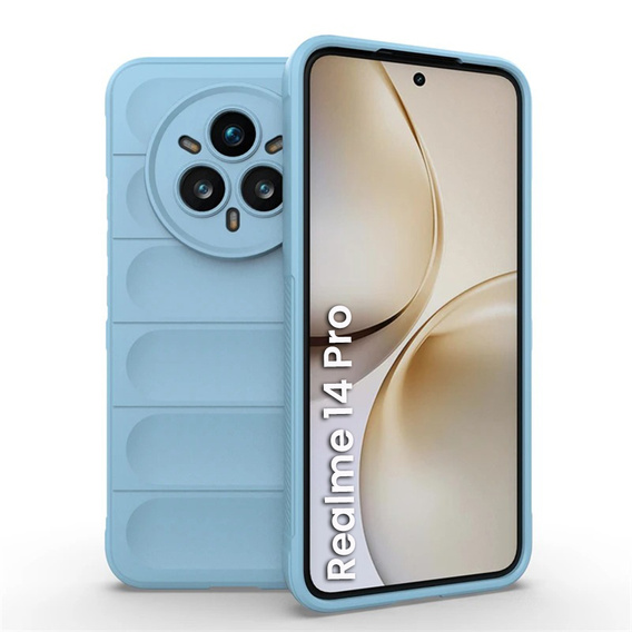 Θήκη για Realme 14 Pro 5G, Gaming Shockproof, μπλε