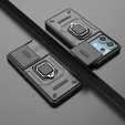 Θήκη για Xiaomi Redmi Note 13 Pro 5G, KickStand Camera Lens, μαύρη